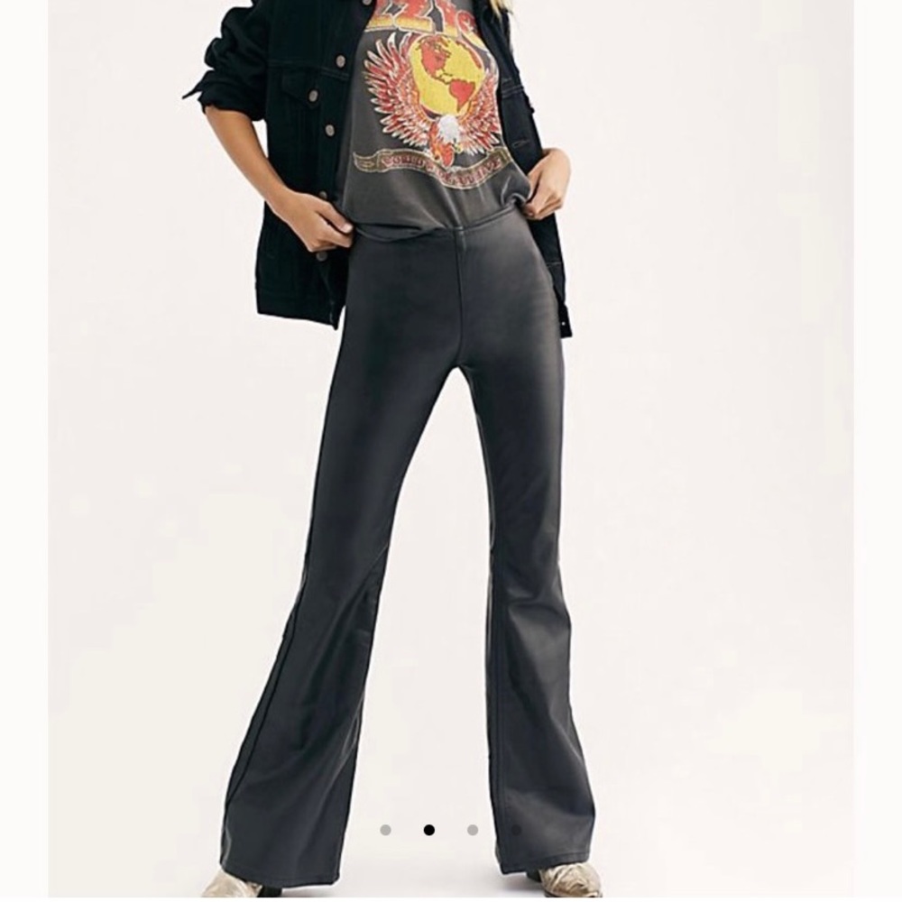 Free People Penny Pleather pants